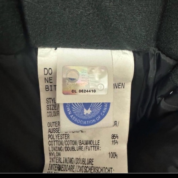 Canada Goose Kids Black Overalls - Picture 3 of 9